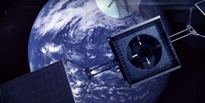 Estamos conectados. ARSAT. Imagen satelital